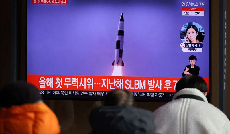 North Korea fires suspected missile 